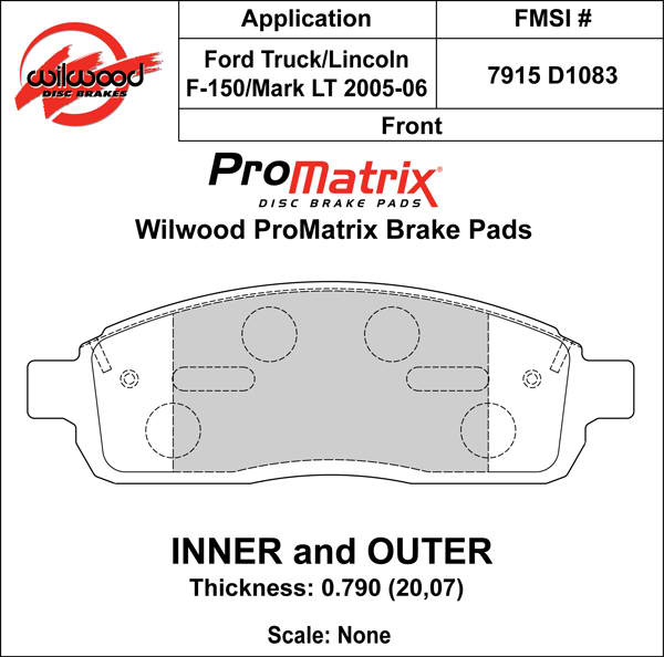 Pad Set, Promatrix, D1083